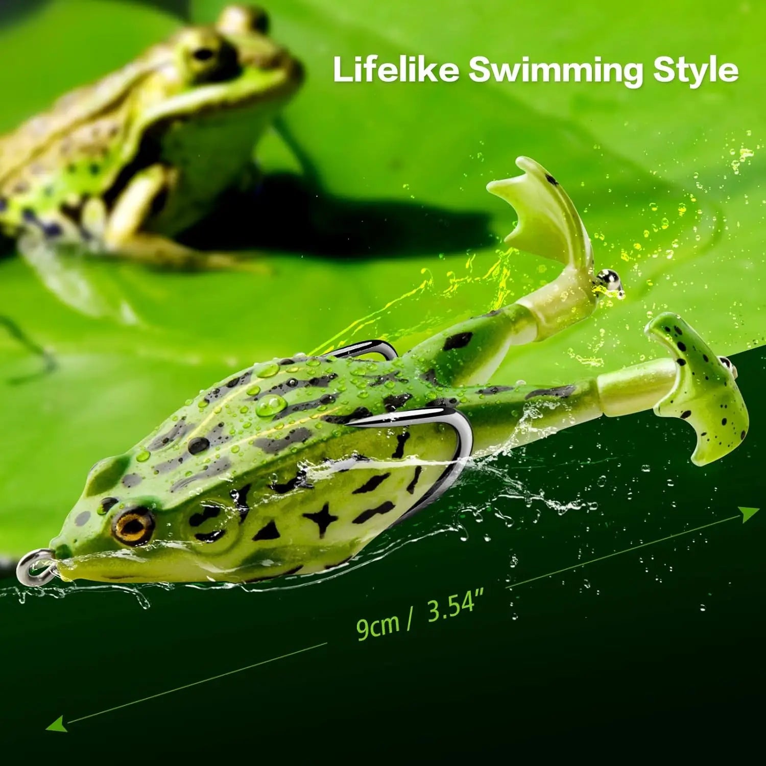 Novexa Weedless Frog Lure
