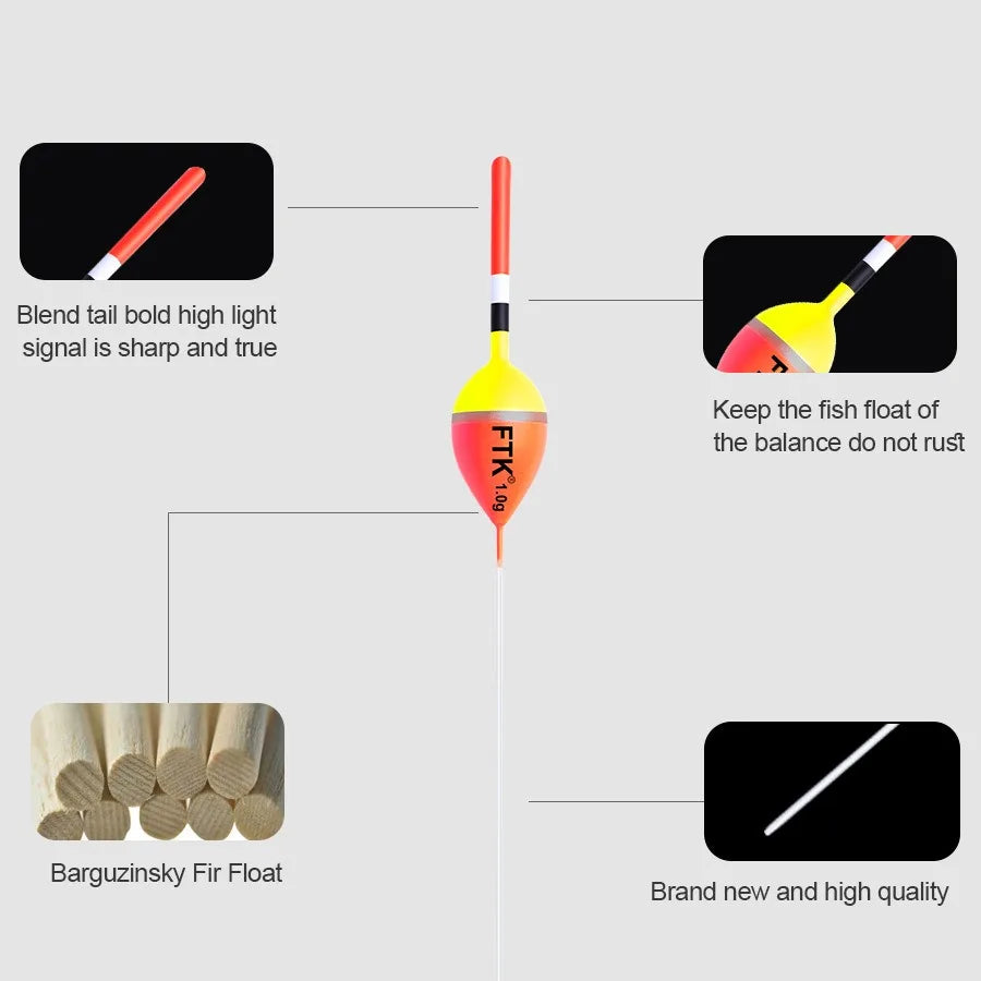 Novexa Carp Floats (5-Pack)
