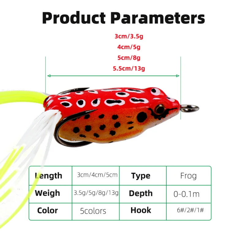 Novexa Soft Frog Bait